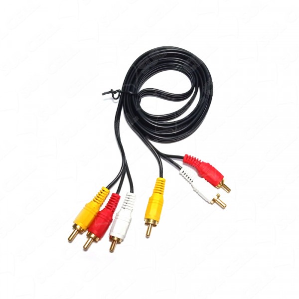  - Cabos  - Kapbom    Cod. CABO AUDIO VIDEO 3X3 RCA KAP-AV-33